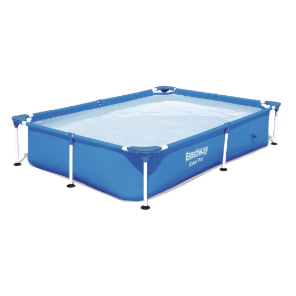Bestway Steel Pro Frame Pool without Pump - 221 x 150 x 43 cm